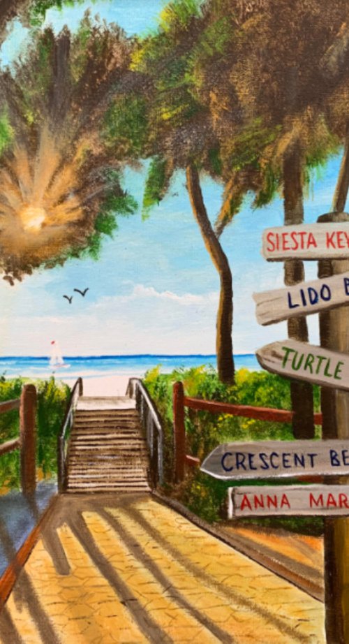 Which Siesta Key Beach Should We Go To Today by Lloyd Dobson