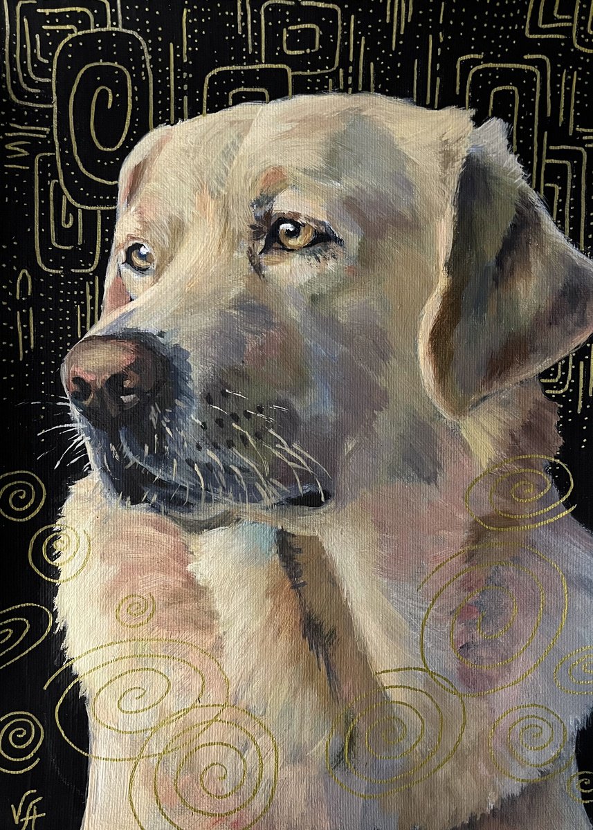 Labrador retriever by Alona Vakhmistrova