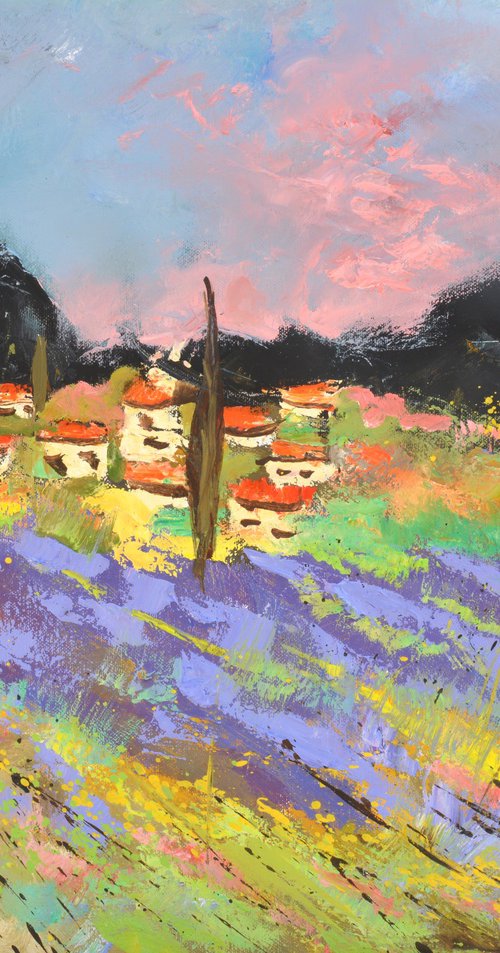 Summer evening in Provence by Pol Henry Ledent