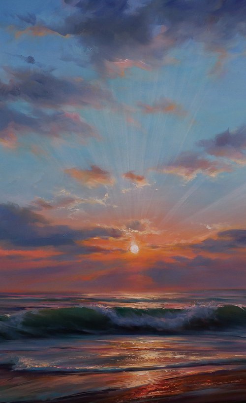 "Morning at sea" by Gennady Vylusk