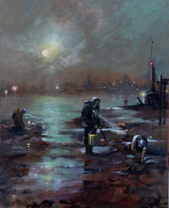 The search for the past, Mudlarks on The Thames