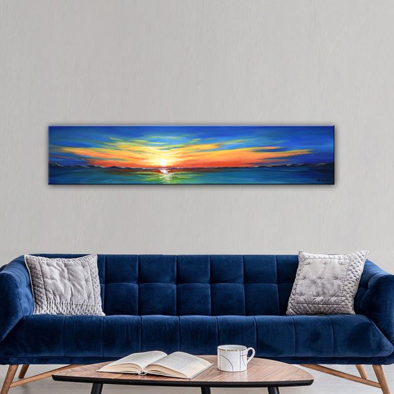 Sunrise - Original Seascape Painting