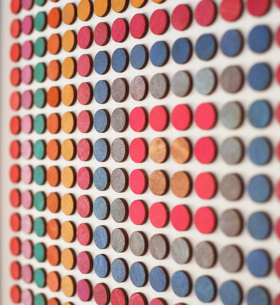 Concentric Squares Red