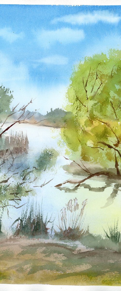 Spring Reflections by Olga Tchefranov (Shefranov)