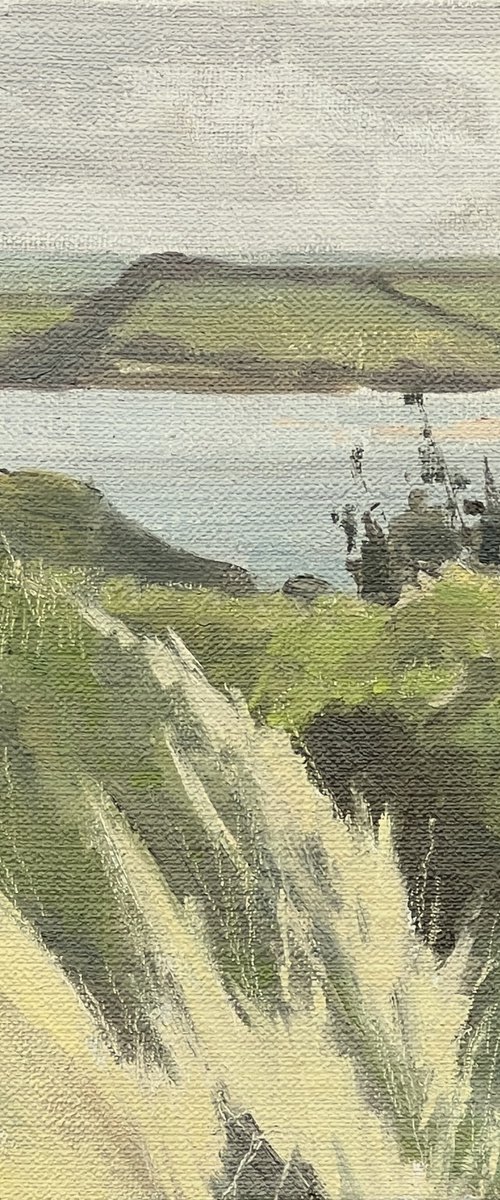 Approach to Rock beach by Louise Gillard