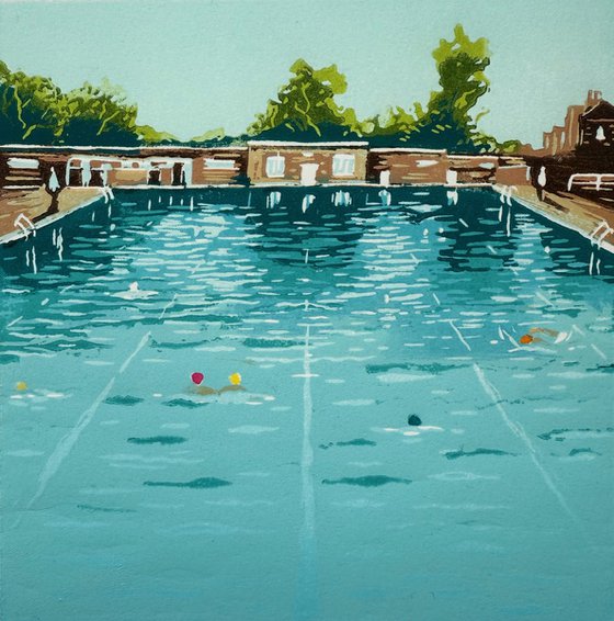 Summer Swim, Brockwell Lido