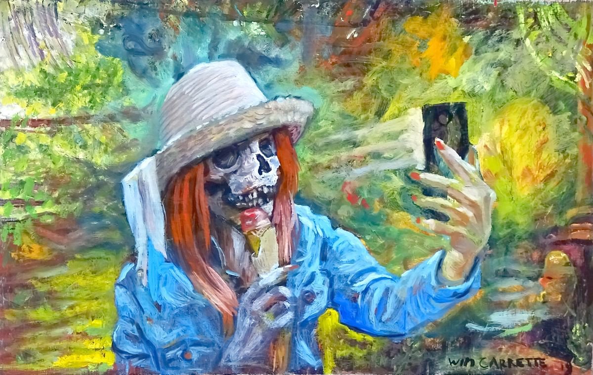 Selfie with 5G by Wim Carrette