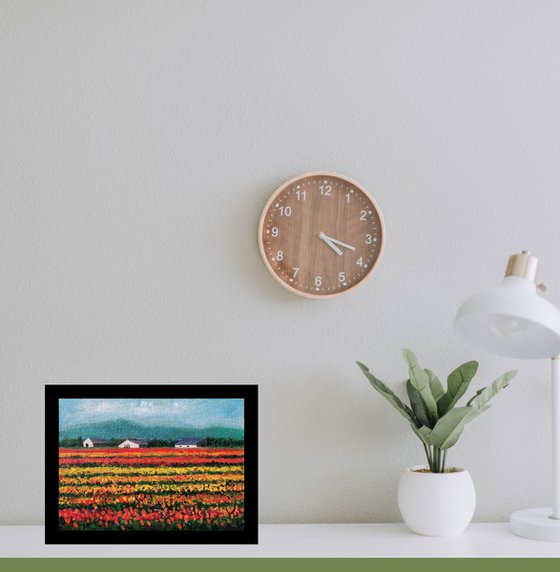 Set of Three Floral Meadows