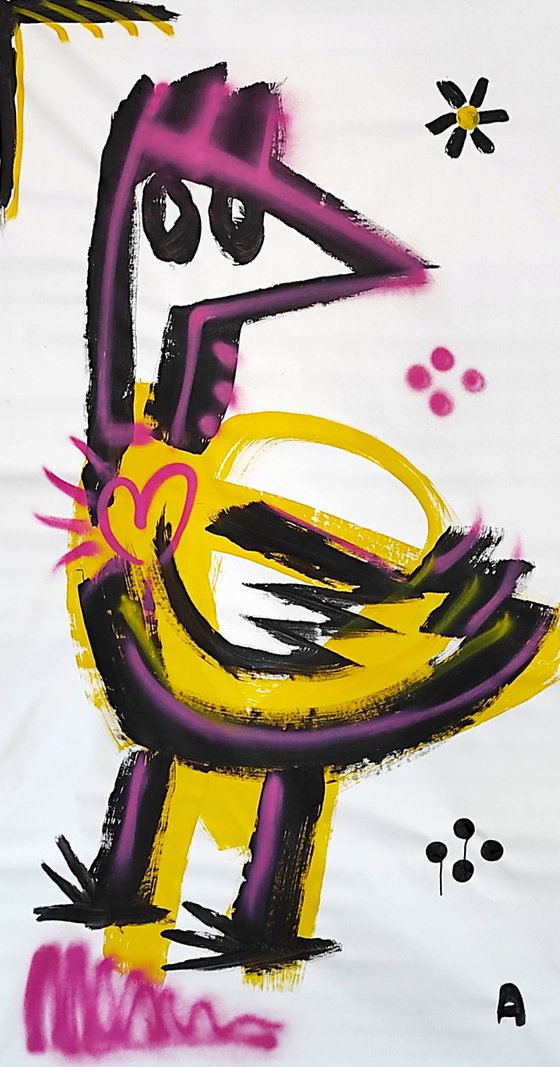 bird 105x195cm