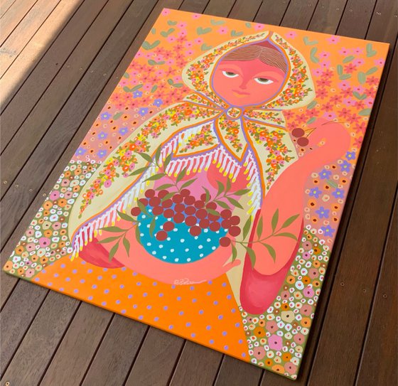 Babushka and the Cherry Bowl