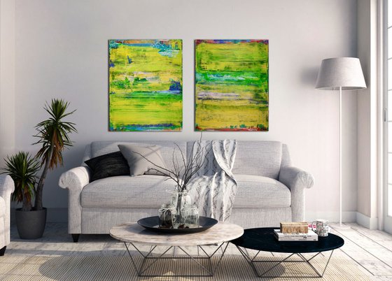 Fantastic Spring - Diptych