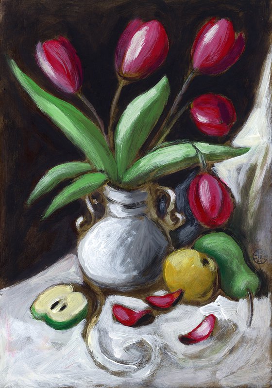 Still Life With Tulips