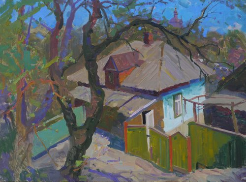 Hut in Sedniv by Victor Onyshchenko