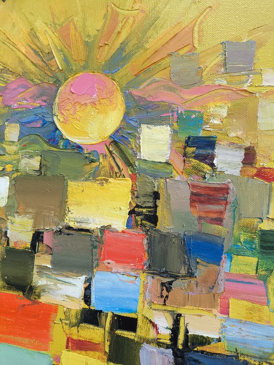 Sun Over the Mosaic City