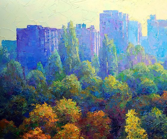 Morning in the city