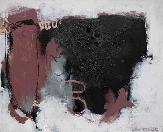 Black Plays With Dusky Pink