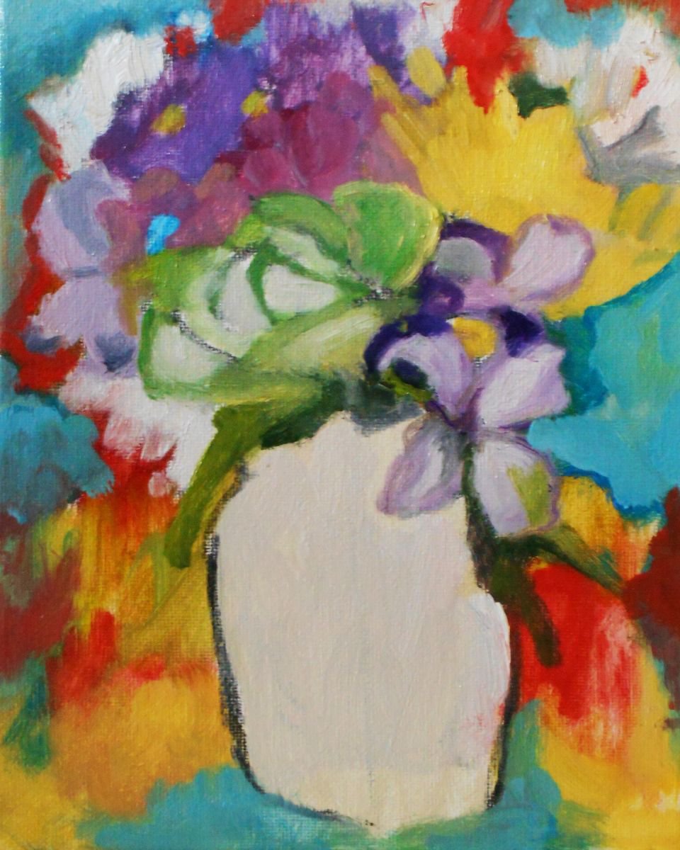 Abstract Bouquet by Ann Cameron McDonald