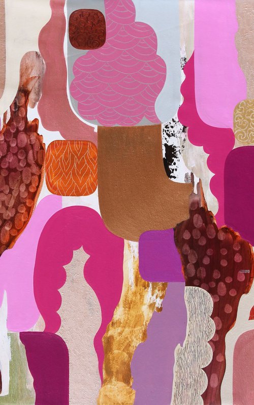 Memories in Amethyst and Burgundy by Martina Boycheva