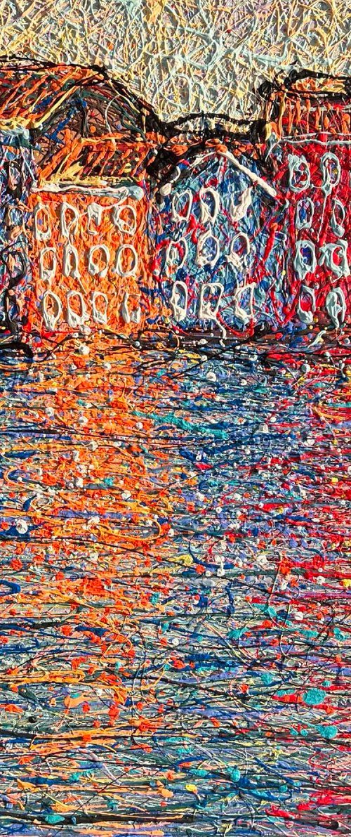 Rainbow on the Still Water by Nadiia Antoniuk