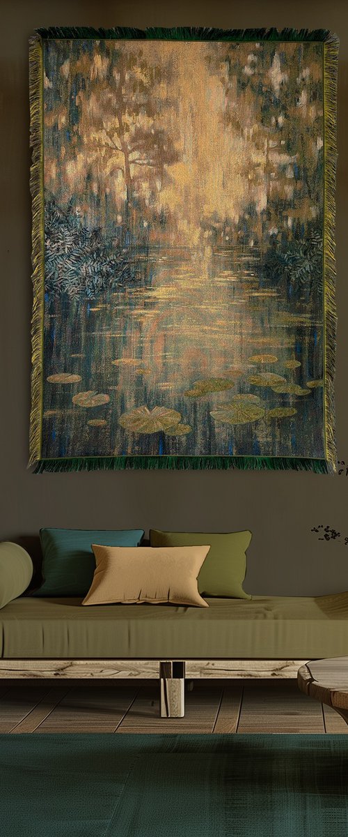 Twilight Pond by Ekaterina Prisich