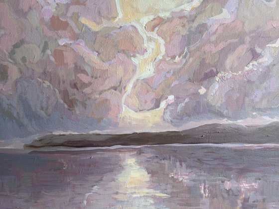 Sunset over the Dune