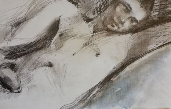 Reclining Male Nude