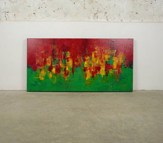 Shades Of Vibrant Health II  (Large, 120x60cm)