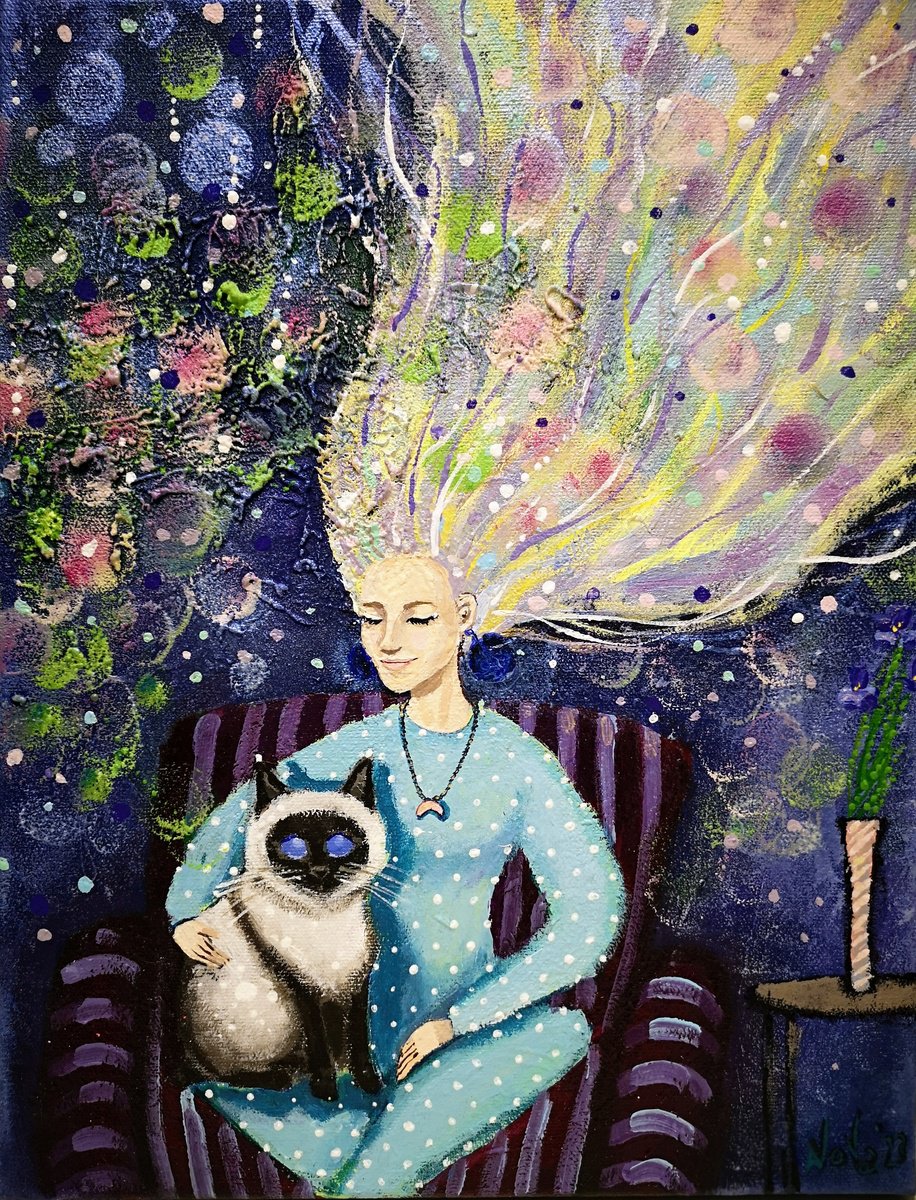 Meditation By Jelena Nova, 11 X 14, Artwork For Sale On Artfinder