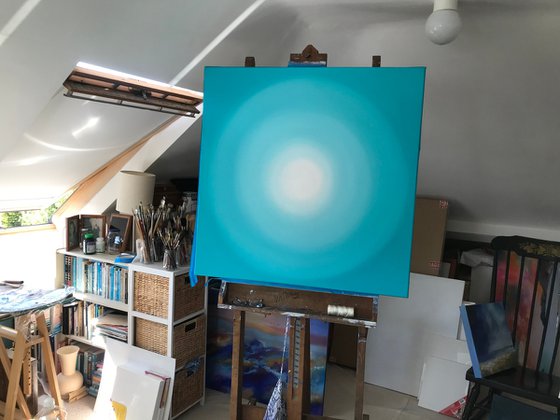 Turquoise and Yellow