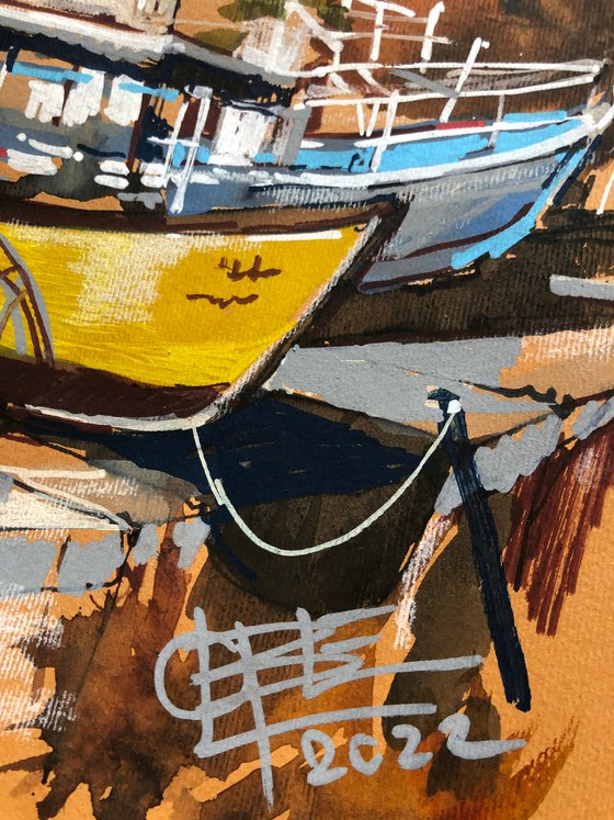 Boats on Virpazar