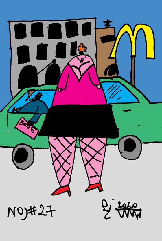 FAT#5 Pimp with a Fat prostitute
