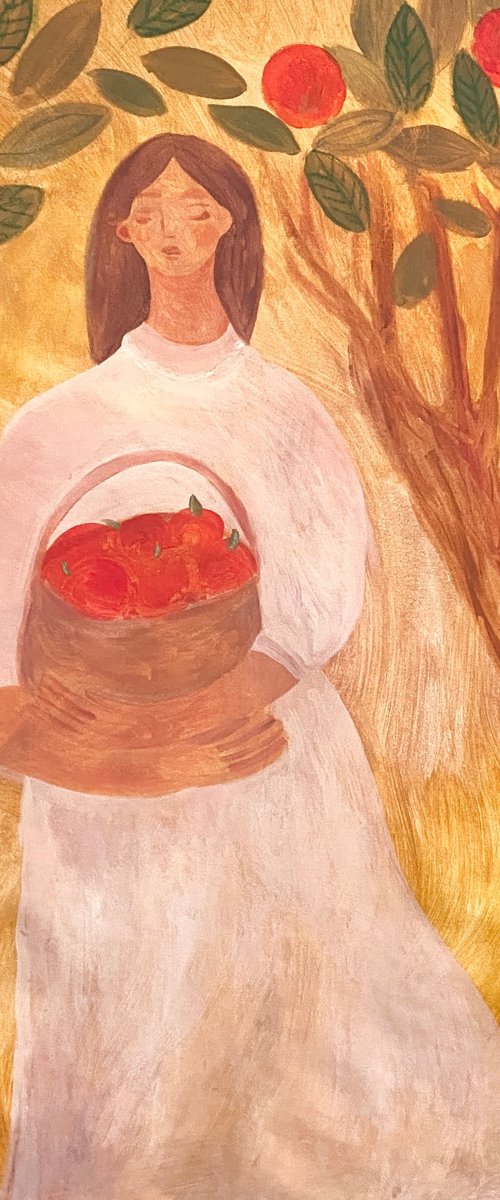 Work always bears fruit by Dasha Pogodina