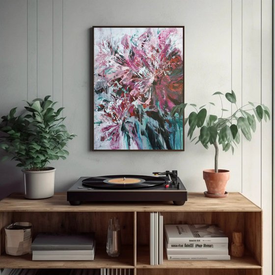"Spring blossom" . Diptych