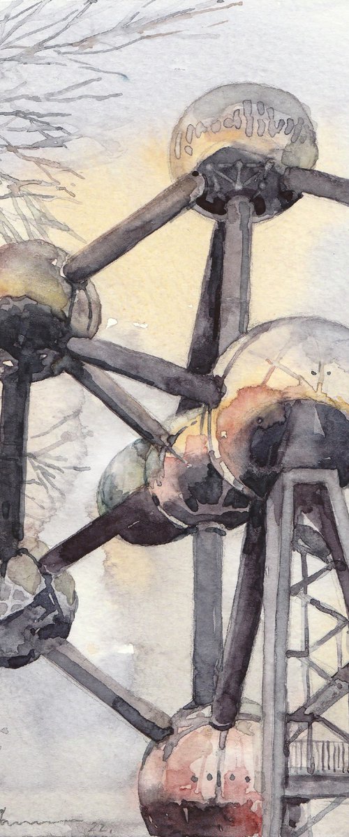 Atomium, Brussels by Tatiana Alekseeva