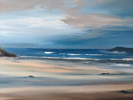 Incoming tide at Cable Bay