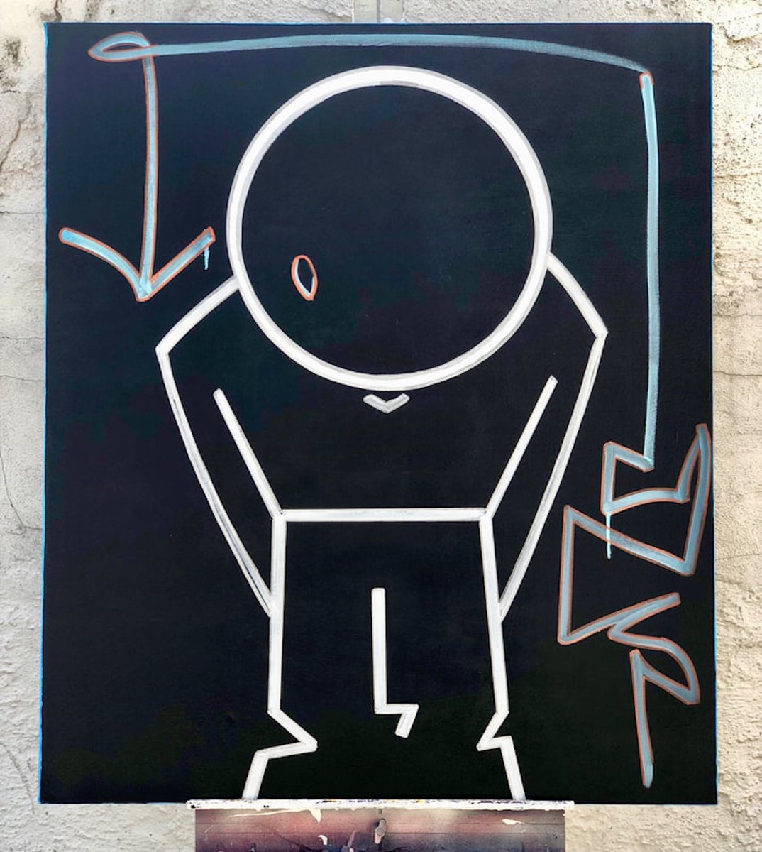  Another Selfie By Jonathan Lindsay, 38 X 44, Artwork For Sale On Artfinder