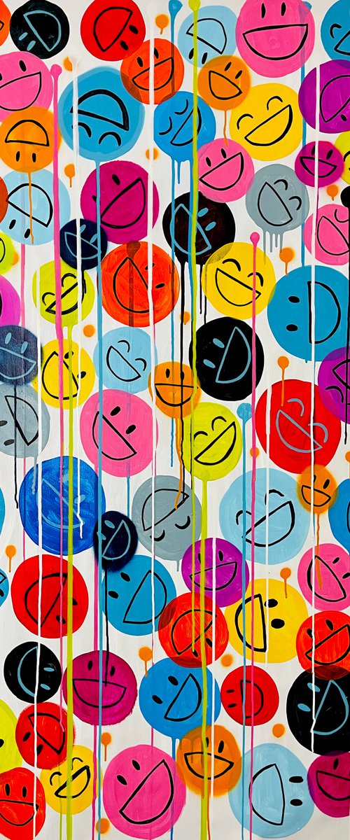 Being Happy by Mercedes Lagunas