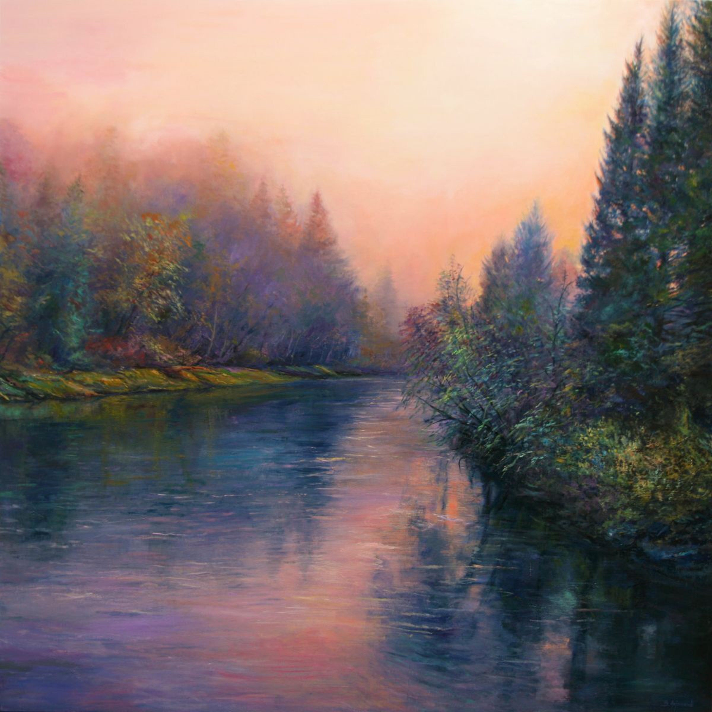 Romantic Landscape Large Painting Artfinder