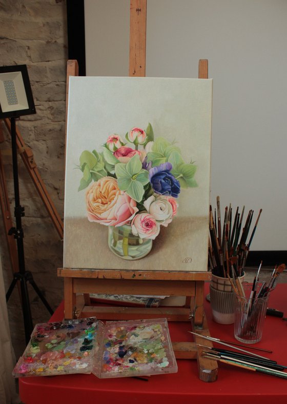 Small spring bouquet