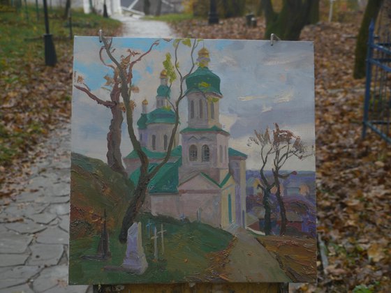 October. Ilynska church