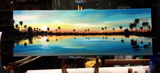 " Sunset in Paradise " - (Reduced Price)