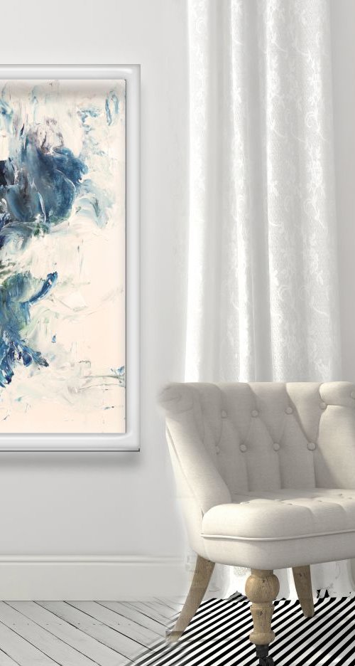 Ice Blue Wave by Davina Nicholas