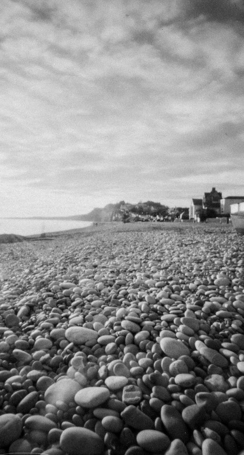 Budleigh Salterton, the beach #1 by John Rochester