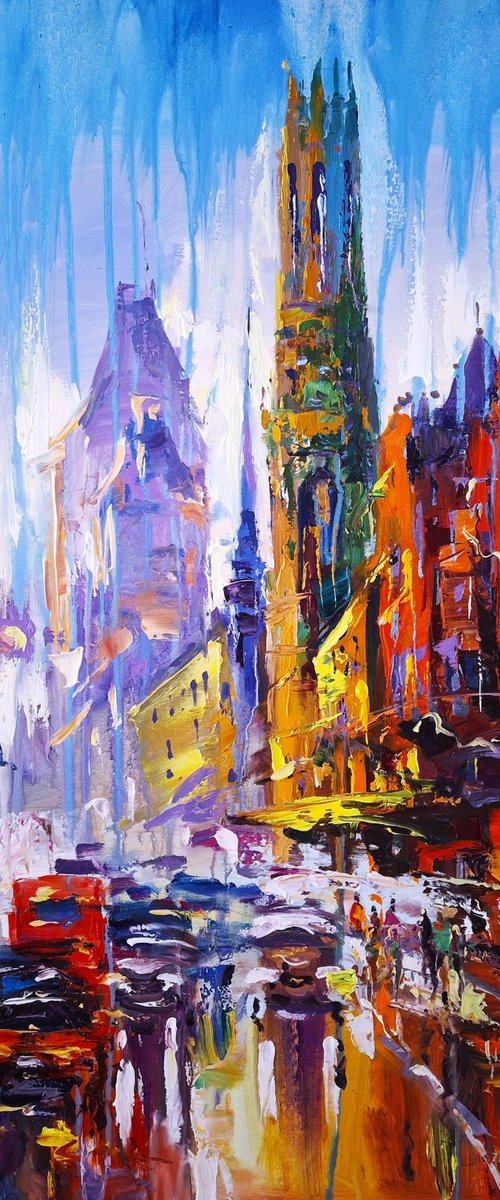 Modern rhythm of the old city by Andrej Ostapchuk
