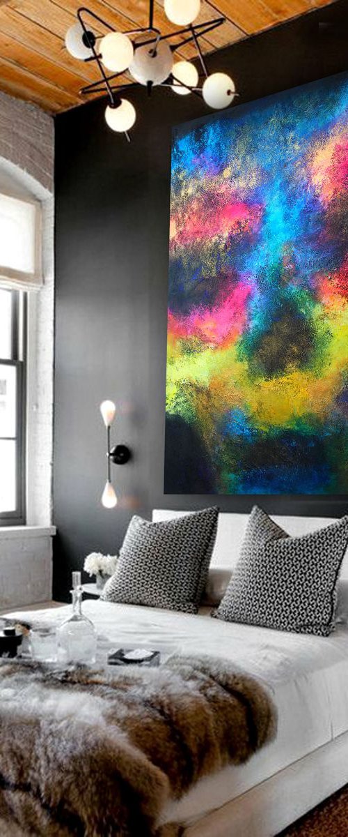abstract painting / Alex Senchenko © 2018 / Hero by Alex Senchenko