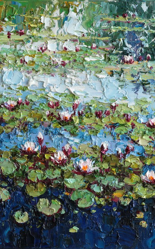 Water Lilies by Anastasiia Valiulina