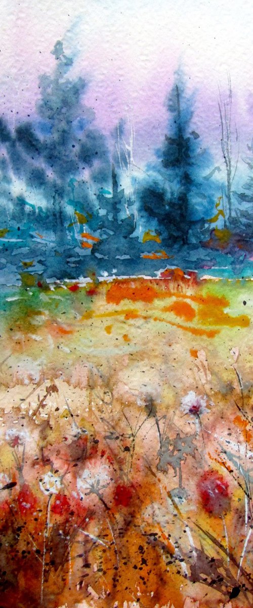 Wildflowers on the field by Kovács Anna Brigitta