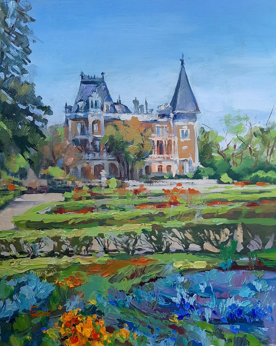 Spring in Massandra park by Ekaterina Solod