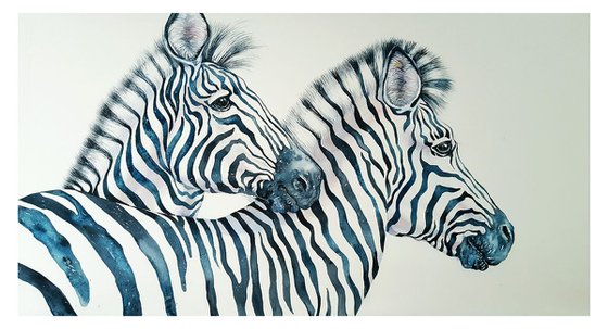 Zebras_ Commission for Carly Nixon