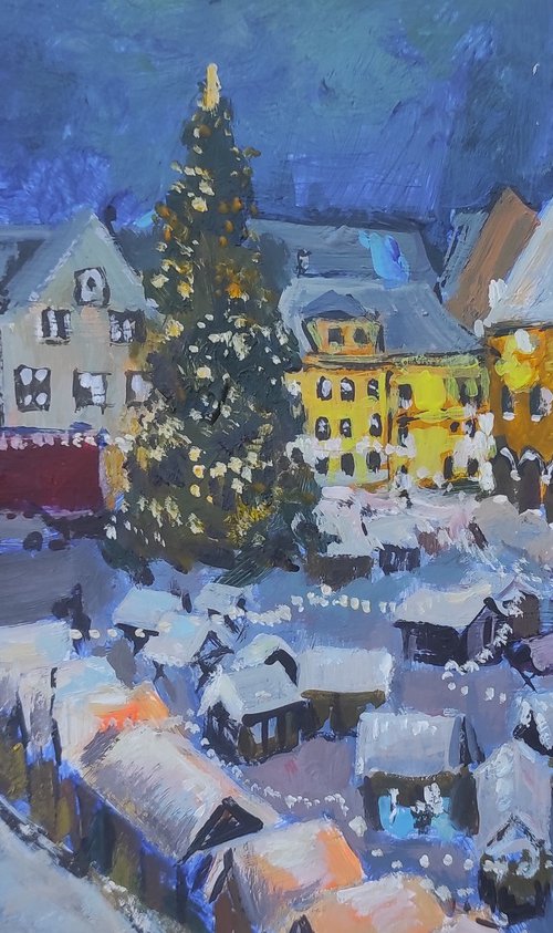 Christmas lights by Tetiana Borys